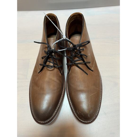 JOHNSTON & MURPHY UPTON CHUKKA MENS TAN LEATHER BOOT Sz 9 main image 9